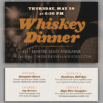 Whiskey Dinner