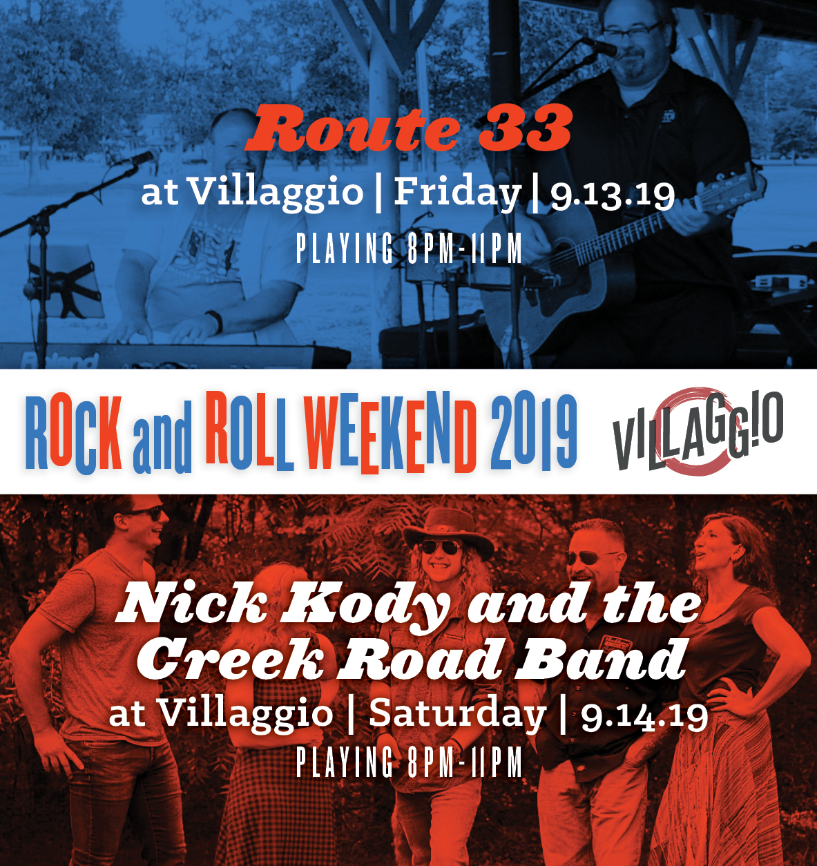 Rock and Roll Weekend - Nick Cody and the Creek Road Band