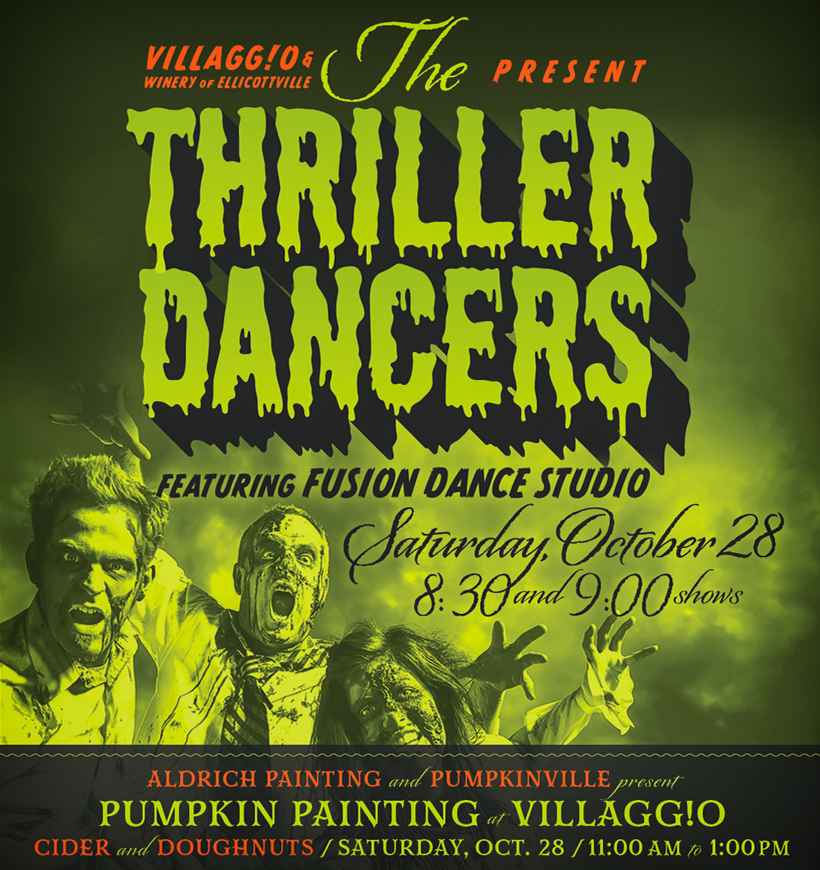 The THRILLER DANCERS | Performing at Villaggio