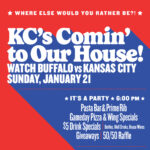 KC's Comin' to Our House! | Playoff Game Watch Party