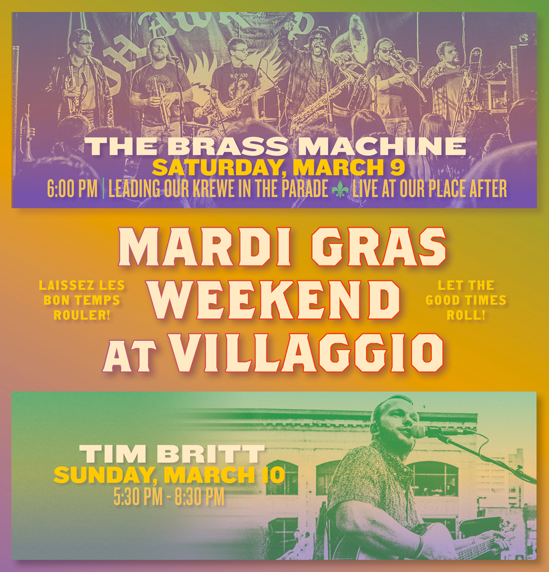 Mardi Gras Weekend at Villaggio | Tim Britt
