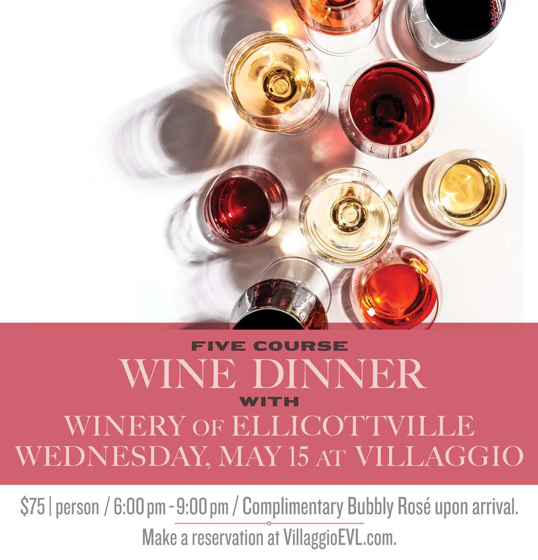 Five Course wine Dinner with Winery of Ellicottville