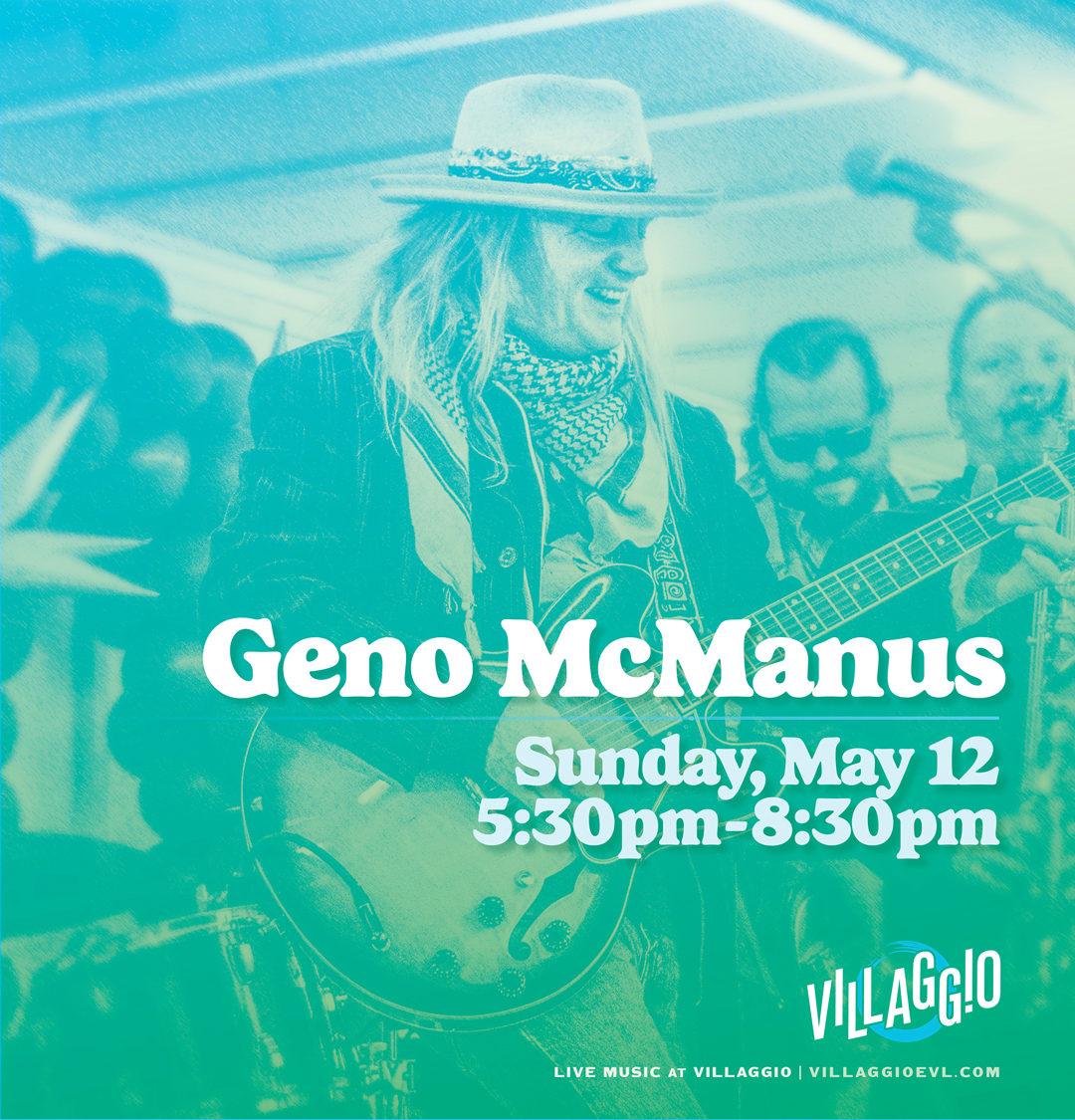 Live Music at Villaggio with Geno McManus