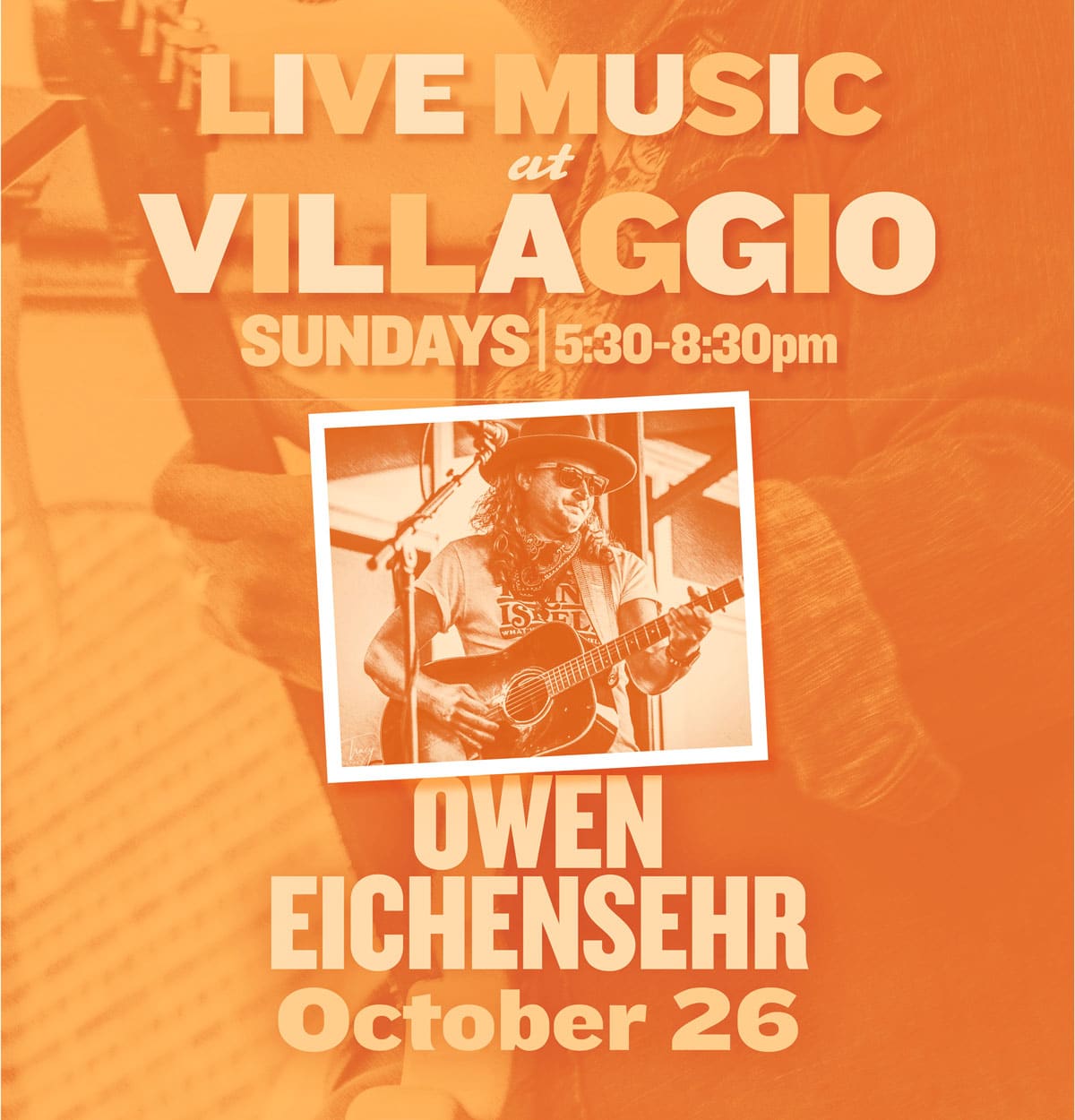 Live Music at Villaggio | Owen Eichensehr