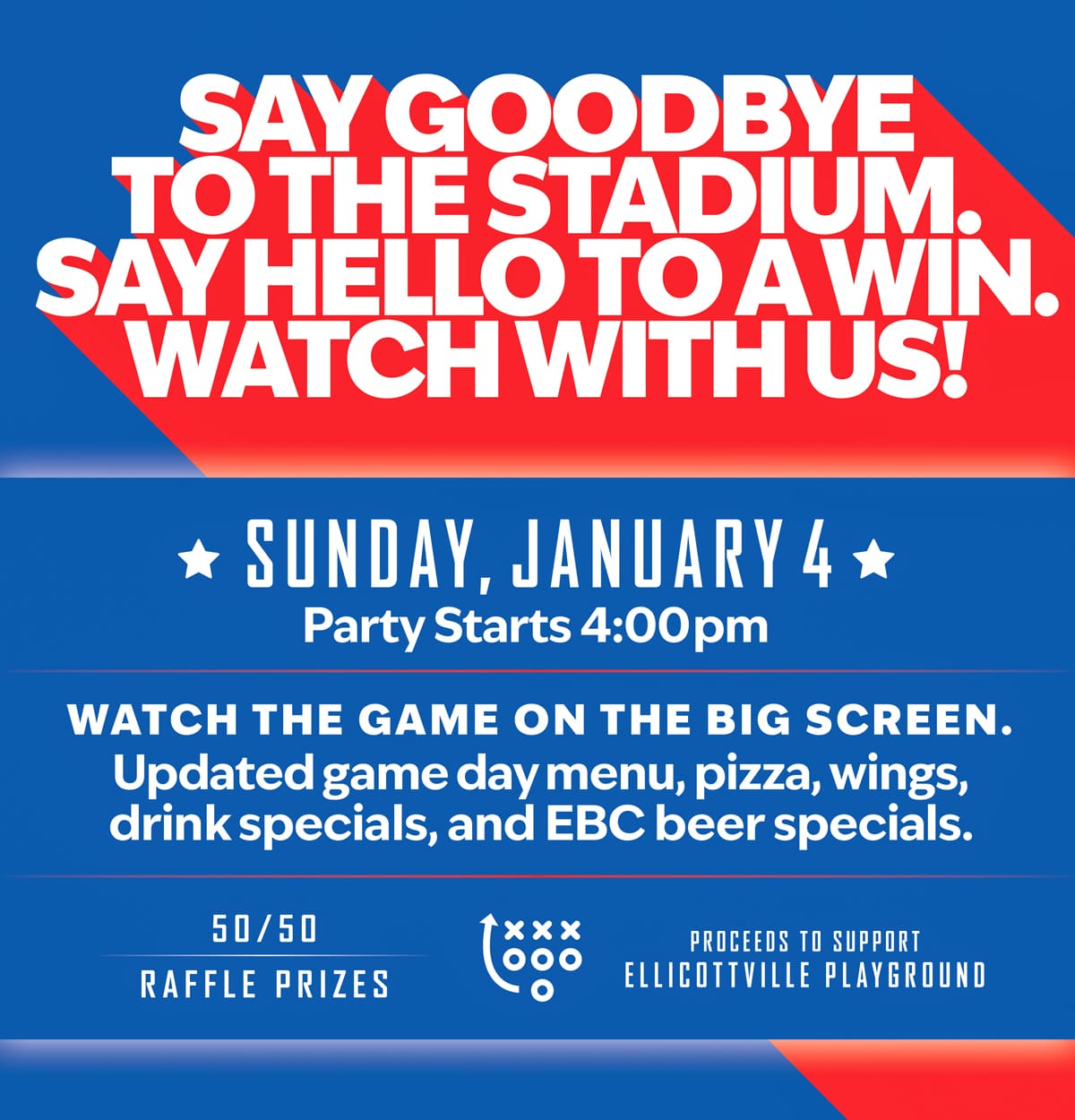 Bills vs The Jets Watch Party