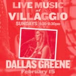 Live Music Sunday at Villaggio | Dallas Greene