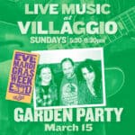 Live Music at Villaggio | Garden Party