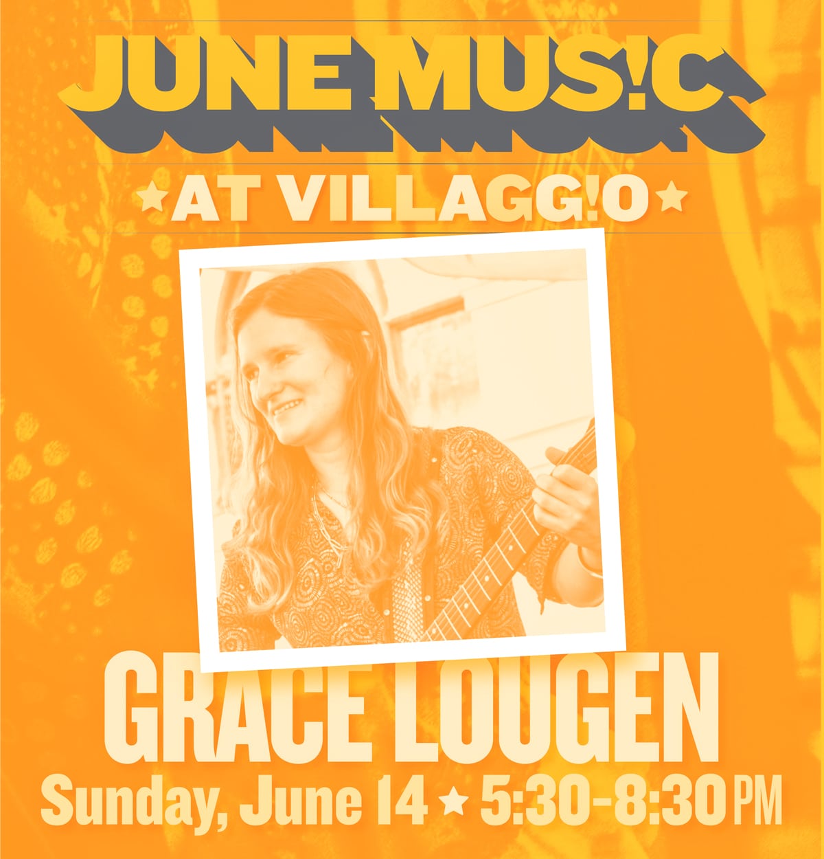 Live Music at Villaggio | Grace Lougen
