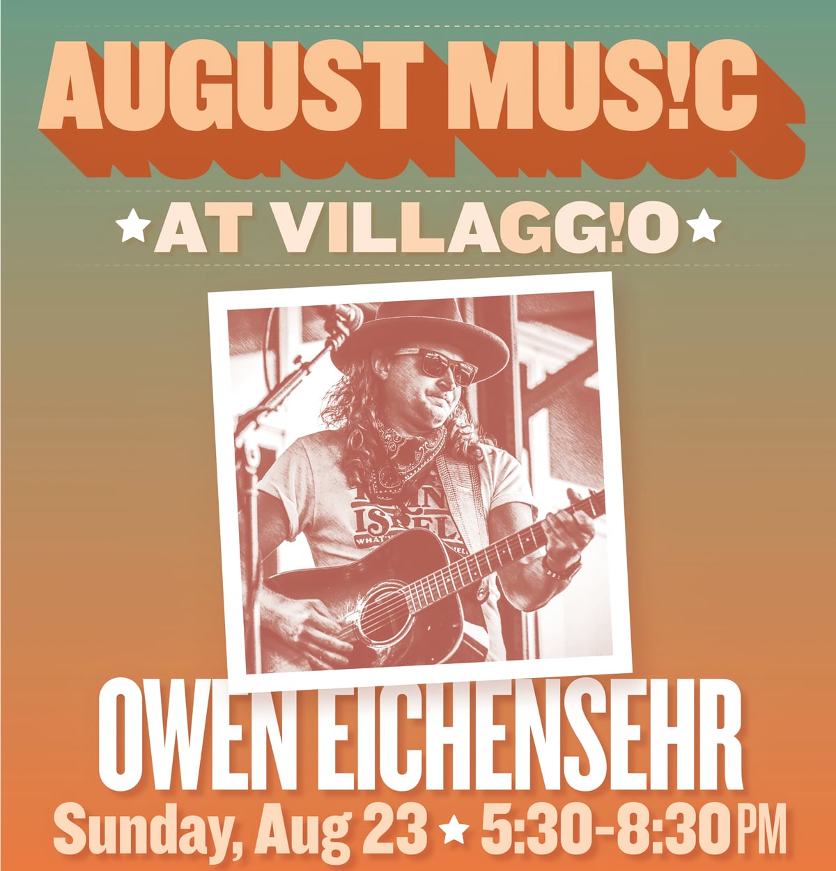 August Music at Villaggio | Owen Eichensehr