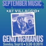 September Music at Villaggio | Geno McManus